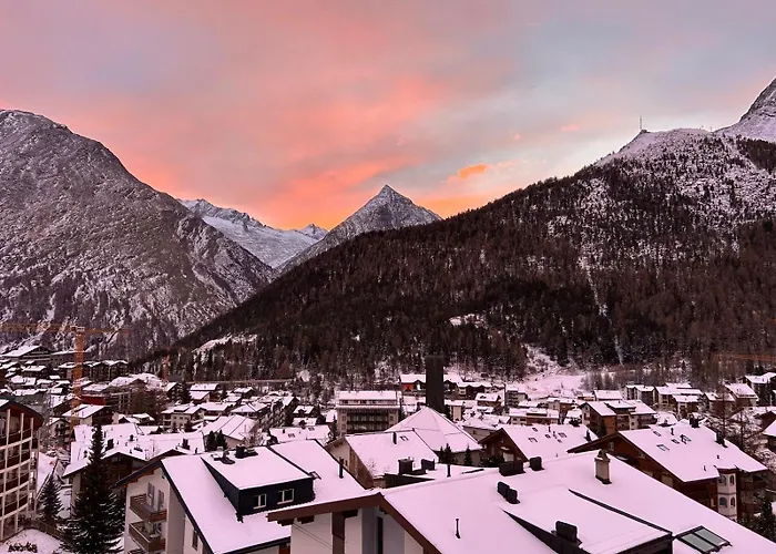 Haus Anis Edel Alpine Apartment 萨斯费照片